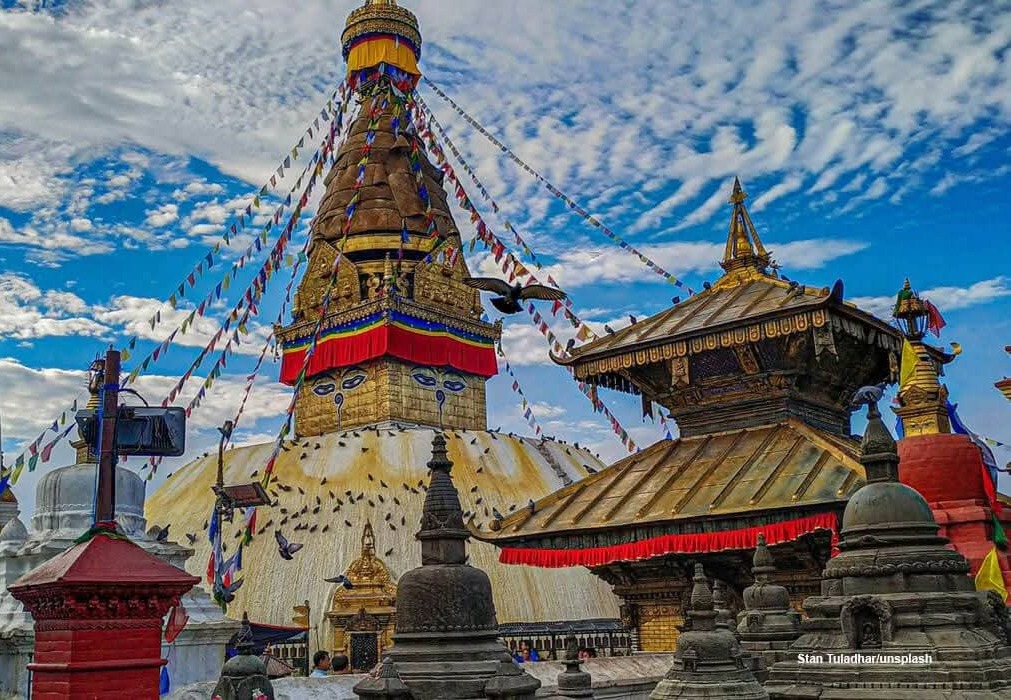 World Heritage Site Swayambhu Nath Temple
